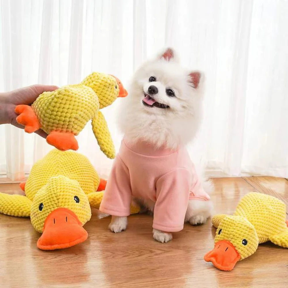 Jouet pour chien apaisant en forme de canard - Ducky Duck®